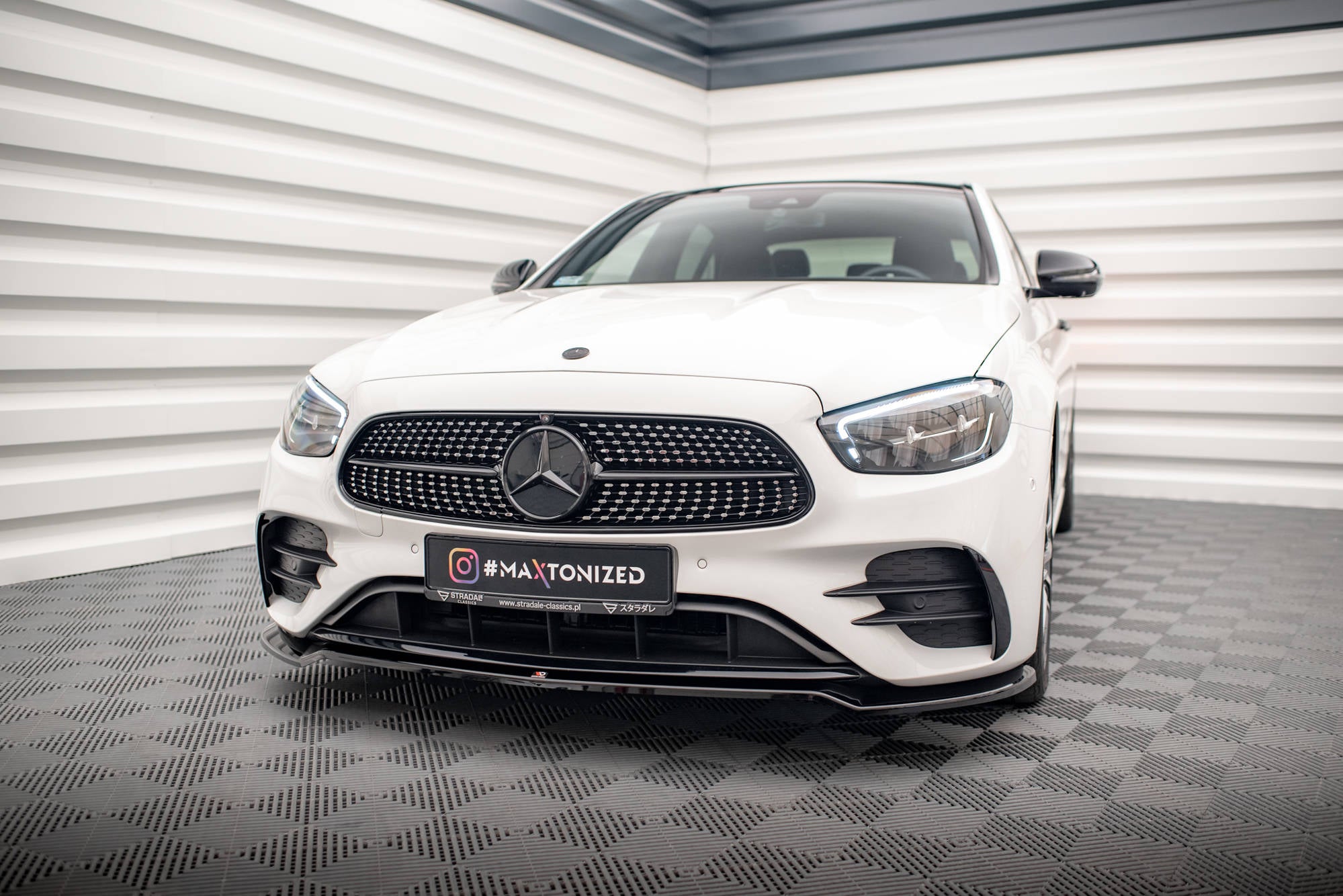 Front Splitter V.1 Mercedes-Benz E AMG-Line W213 Facelift