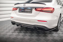 Rear Splitter (with vertical bars) Mercedes-Benz E AMG-Line Sedan W213 Facelift-6