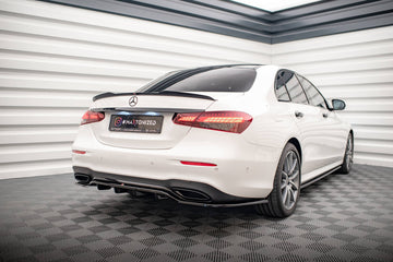 Central Rear Splitter (with vertical bars) Mercedes-Benz E AMG-Line W213 Facelift - 0