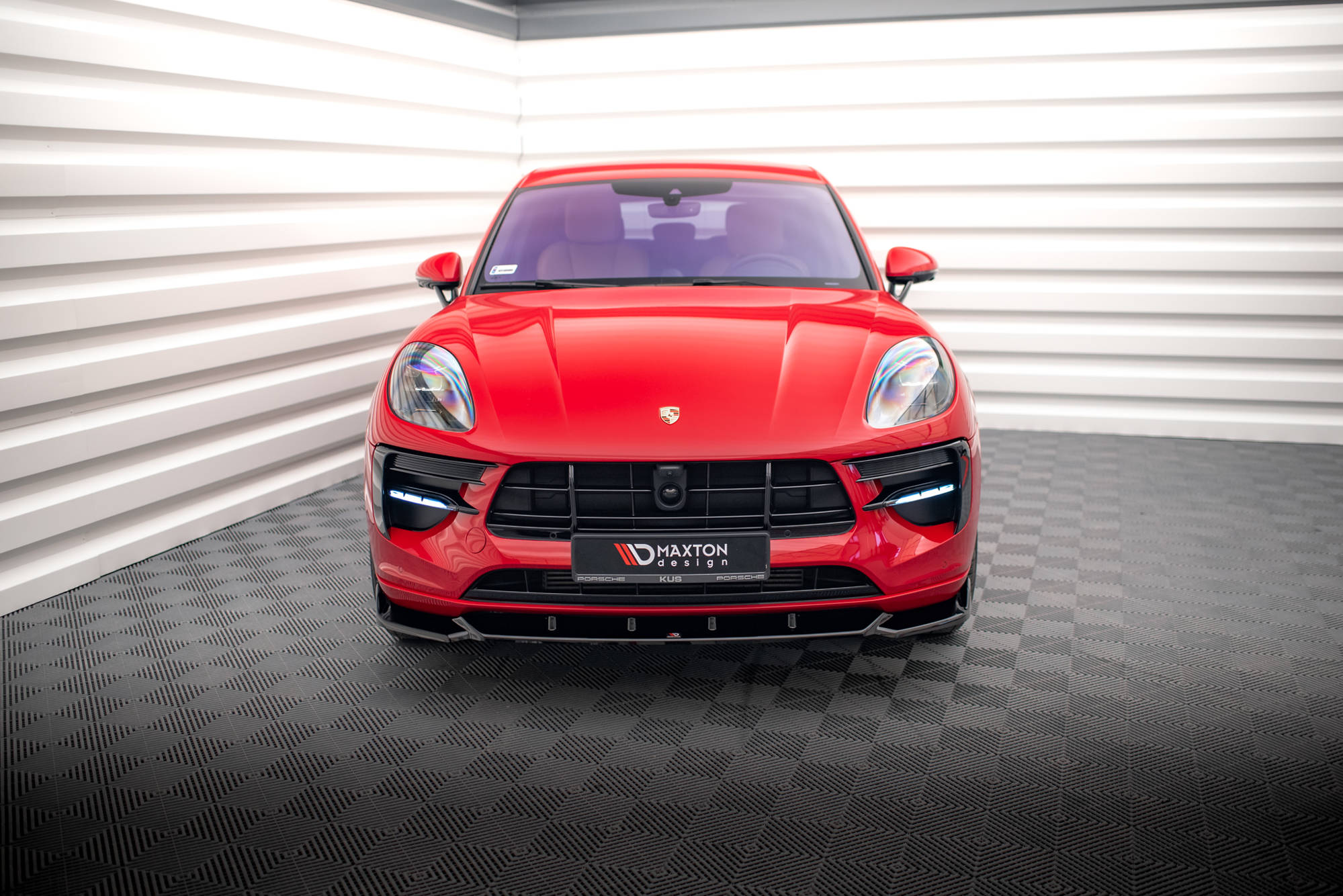 Front Splitter V.1 Porsche Macan Mk1 Facelift