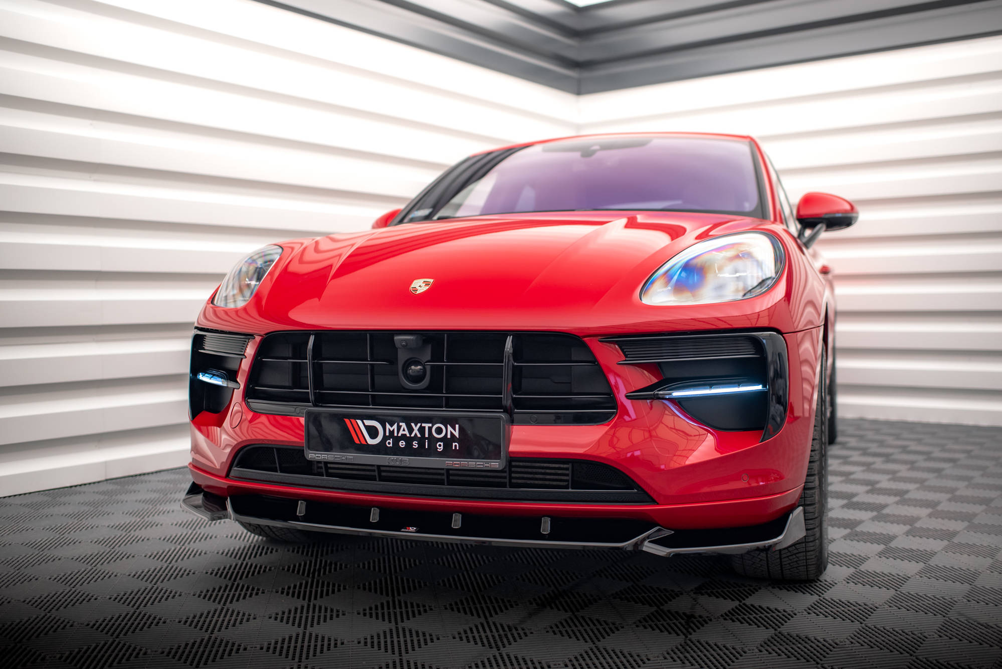 Front Splitter V.1 Porsche Macan Mk1 Facelift