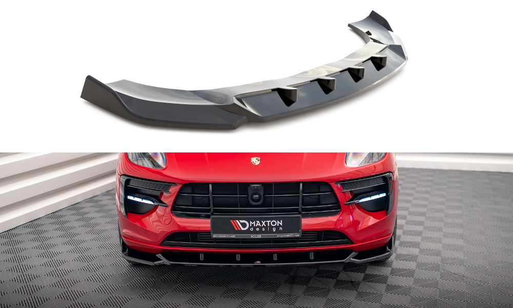 Front Splitter V.1 Porsche Macan Mk1 Facelift