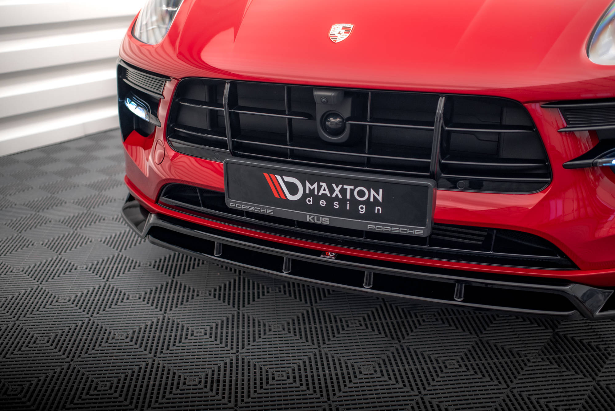 Front Splitter V.2 Porsche Macan Mk1 Facelift