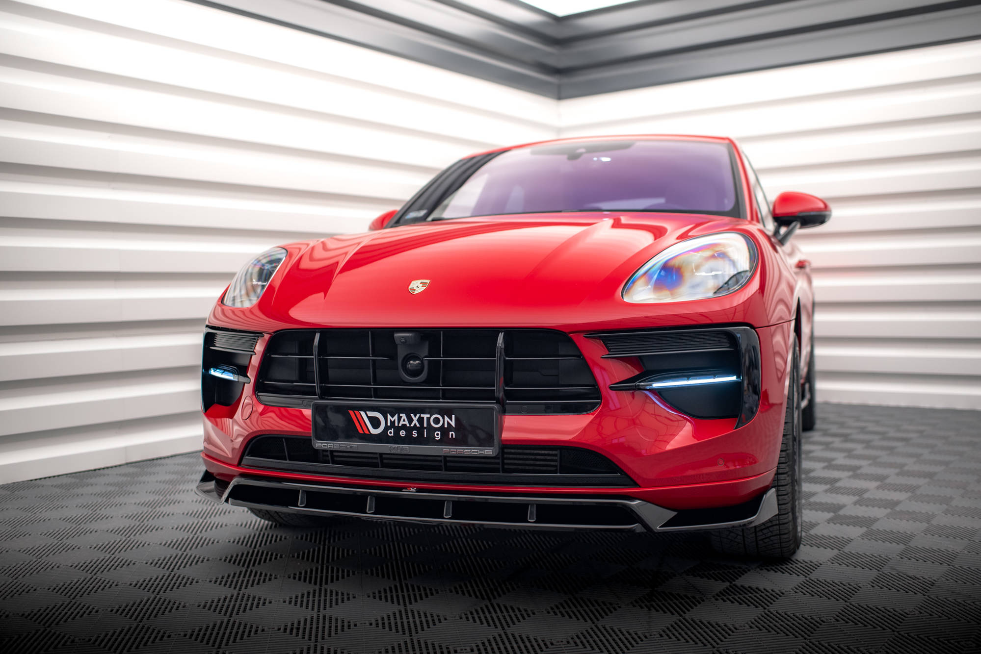 Front Splitter V.2 Porsche Macan Mk1 Facelift