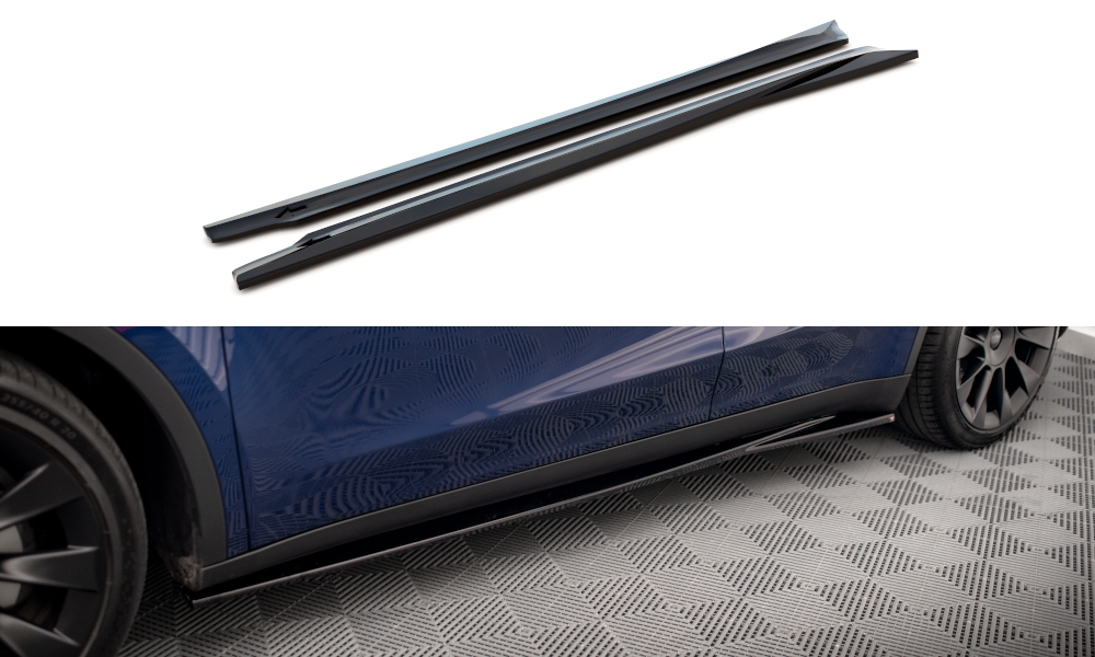 Side Skirts Diffusers V.1 Tesla Model Y