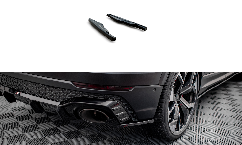 Rear Side Splitters V.2 Audi RSQ8 Mk1