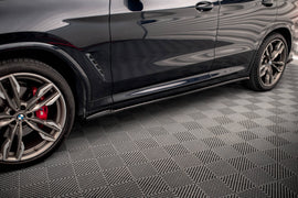 Side Skirts Diffusers V.2  BMW X3 M40d / M40i / M-Pack G01 - 0