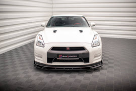Front Splitter + Flaps Nissan GTR R35 Facelift - 0
