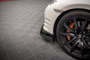 Front Splitter + Flaps Nissan GTR R35 Facelift-4