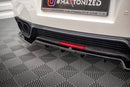 Rear Splitter + Flaps for Nissan GTR R35 Facelift-2