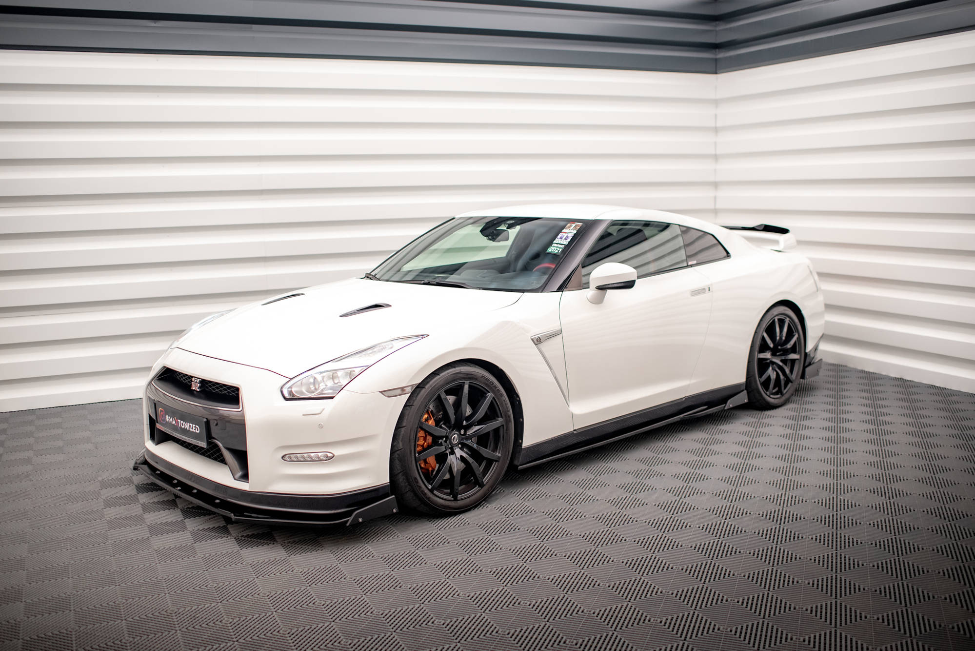 Side Skirts Diffusers + Flaps Nissan GTR R35 Facelift