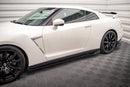 Side Skirts Diffusers + Flaps Nissan GTR R35 Facelift-4
