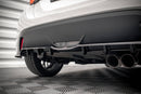 Rear Splitter (with vertical bars) V.2 Toyota Yaris Mk4-4