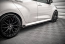 Side Skirts Diffusers  V.1 + Flaps Toyota Yaris Mk4-2
