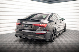 Rear Splitter (with vertical bars) Audi A3 S-Line Sedan 8Y - 0