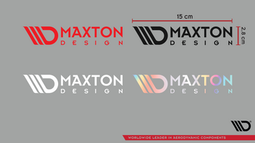 Maxton Sticker Red 05 Small Logo Sticker 15x2,8 cm red