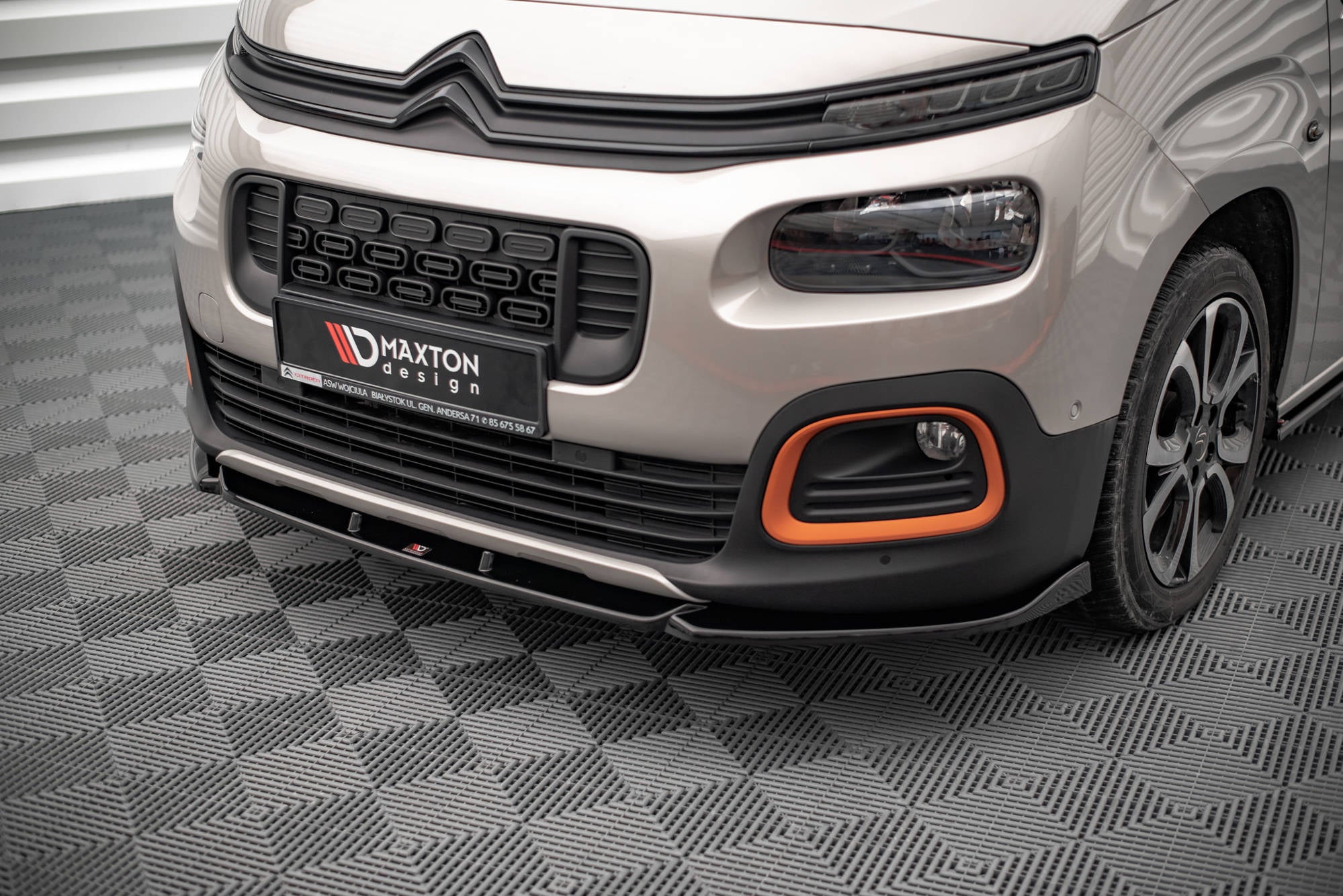 Front Splitter Citroen Berlingo Mk3