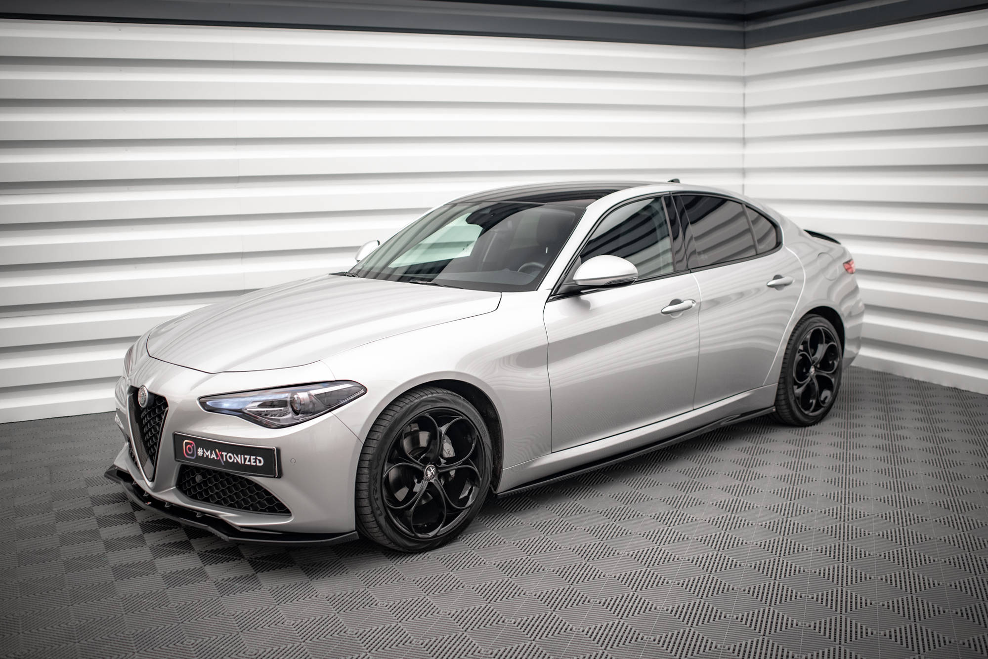 Side Skirts Diffusers Alfa Romeo Giulia Sport