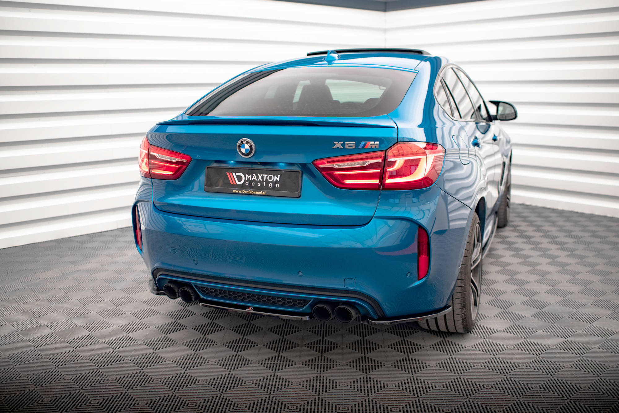 Rear Side Splitters BMW X6 M F86