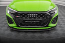 Prepreg Carbon Fiber Front Splitter Audi RS3 Sedan / Sportback 8Y-3