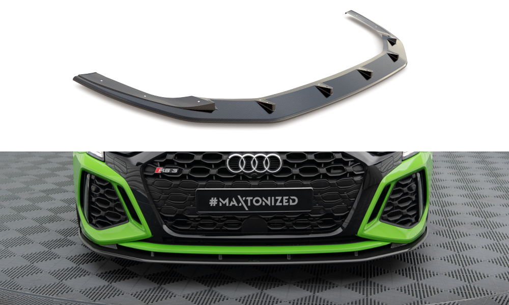 Carbon Fiber Front Splitter Audi RS3 Sedan / Sportback 8Y