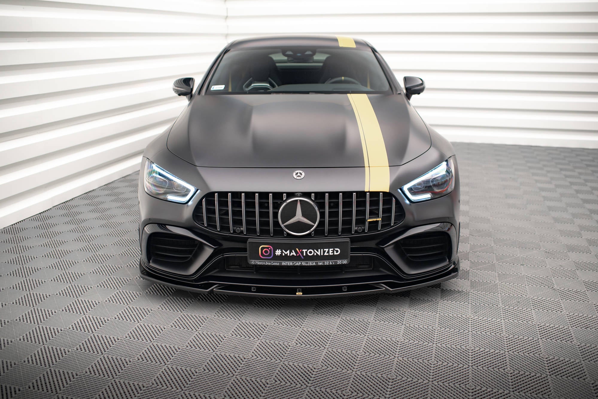 Front Splitter V.3 Mercedes-AMG GT 63S 4-Door Coupe Aero