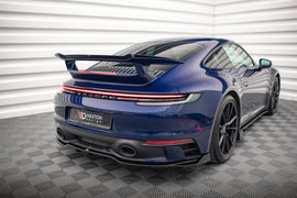 Rear Splitter (with vertical bars) V.2 Porsche 911 Carrera Aero / Carrera GTS 992 - 0
