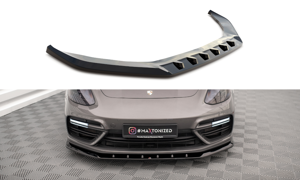 Front Splitter V.1 Porsche Panamera Turbo S E-Hybrid