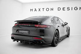 Rear Splitter (with vertical bars) Porsche Panamera Turbo S E-Hybrid / Panamera E-Hybrid / Panamera 4S 971 - 0