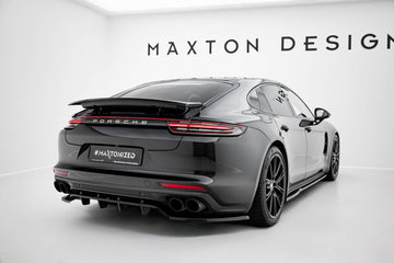 Rear Splitter (with vertical bars) Porsche Panamera Turbo S E-Hybrid / Panamera E-Hybrid / Panamera 4S 971 - 0