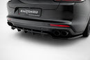 Rear Splitter (with vertical bars) Porsche Panamera Turbo S E-Hybrid / Panamera E-Hybrid / Panamera 4S 971-3