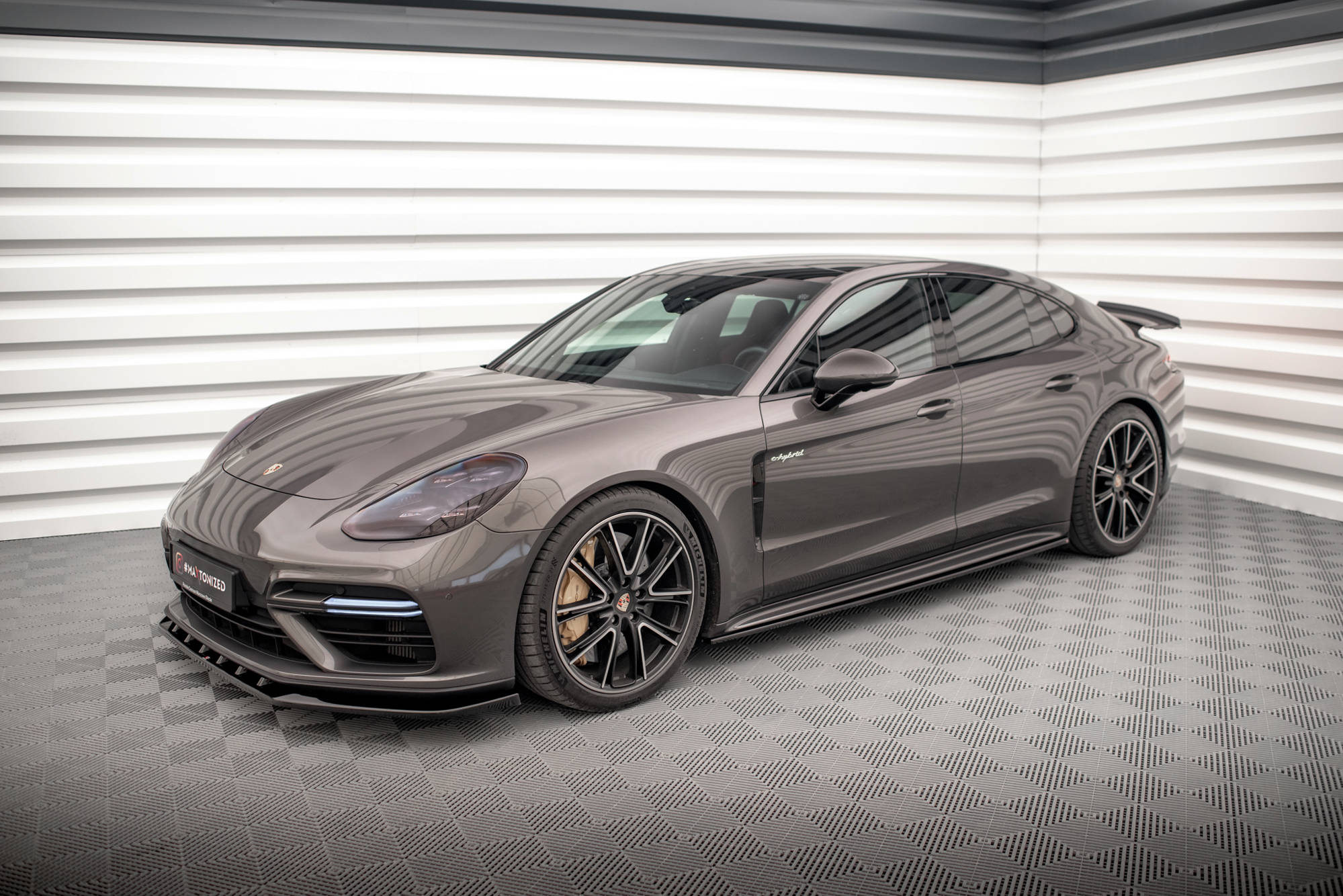 Side Skirts Diffusers V.1 Porsche Panamera Turbo S E-Hybrid / Panamera E-Hybrid 971