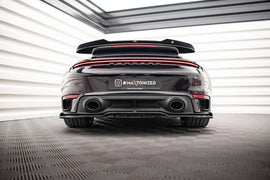 Rear Splitter (with vertical bars) Porsche 911 Turbo S 992 - 0