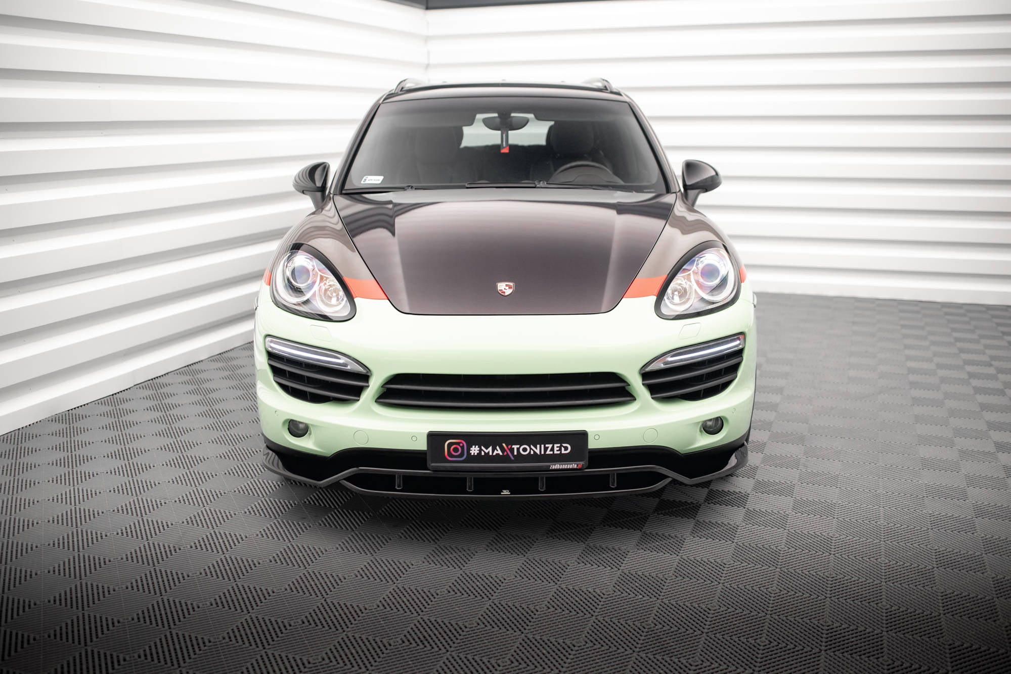 Front Splitter Porsche Cayenne Mk2