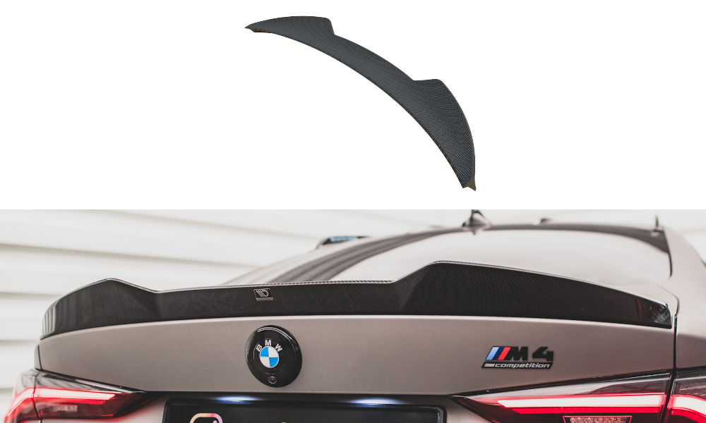 Prepreg Carbon Fiber Tailgate Spoiler BMW M4 G82 / M440i G22 / 4 M-Pack G22