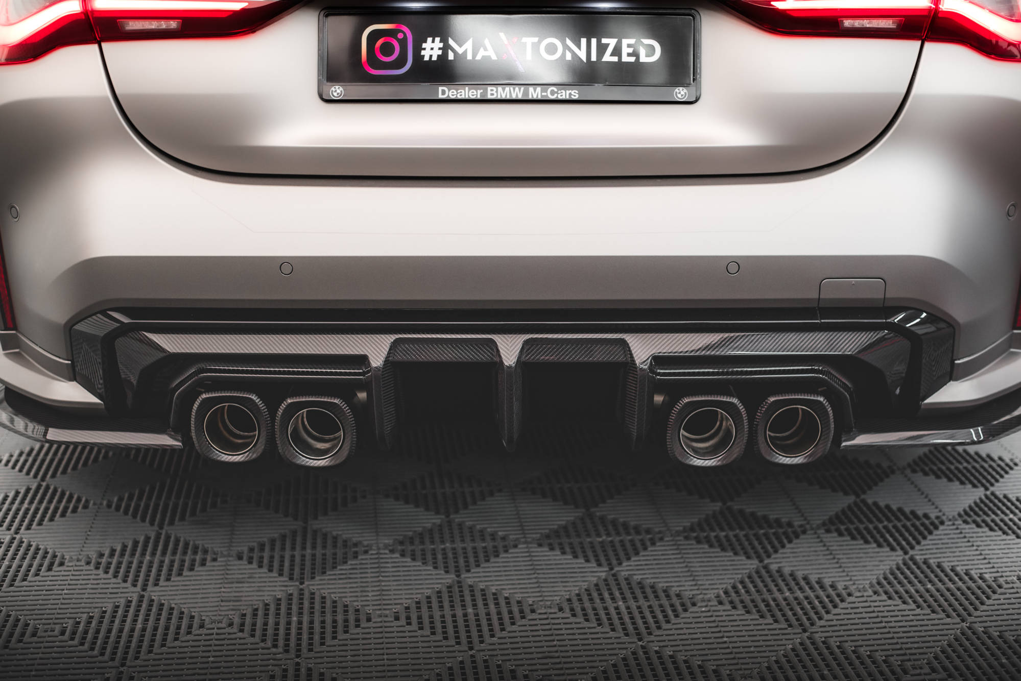 Prepreg Carbon Fiber Rear Diffuser BMW M4 G82