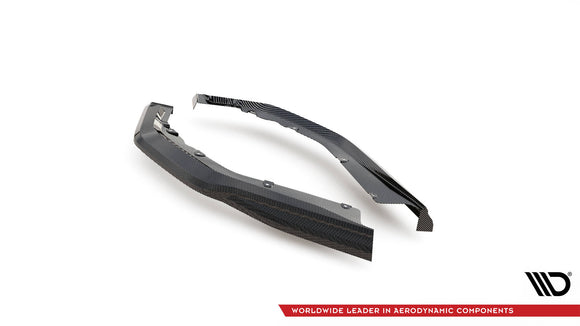 Carbon Fiber Rear Side Splitters BMW M4 G82