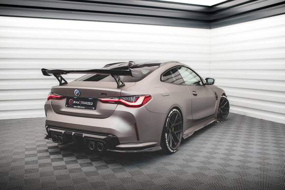 Carbon Fiber Rear Side Splitters BMW M4 G82