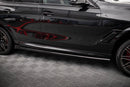 Side Skirts Diffusers V.2 BMW X6 M F96 / X6 M-Pack G06-2