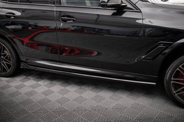 Side Skirts Diffusers V.2 BMW X6 M F96 / X6 M-Pack G06 - 0