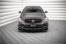 Front Splitter V.1 Mercedes-Benz C Coupe / Sedan / Estate  AMG-Line C204 / W204 Facelift / S204 Facelift-2