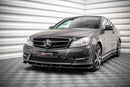 Front Splitter V.1 Mercedes-Benz C Coupe / Sedan / Estate  AMG-Line C204 / W204 Facelift / S204 Facelift-4