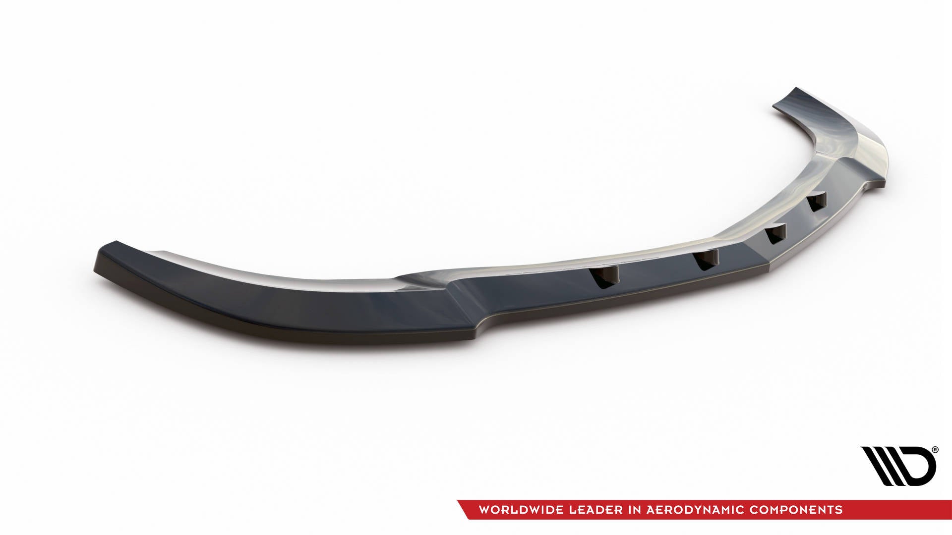 Front Splitter V.2 Mercedes-Benz C Coupe / Sedan / Estate  AMG-Line C204 / W204 Facelift / S204 Facelift