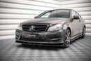 Front Splitter V.2 Mercedes-Benz C Coupe / Sedan / Estate  AMG-Line C204 / W204 Facelift / S204 Facelift-4