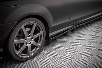 Side Skirts Diffusers Mercedes-Benz C Coupe / Sedan / Estate  AMG-Line C204 / W204 Facelift / S204 Facelift - 0