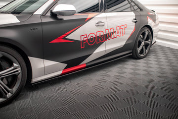 Side Skirts Diffusers V.1 Audi S8 D4 - 0