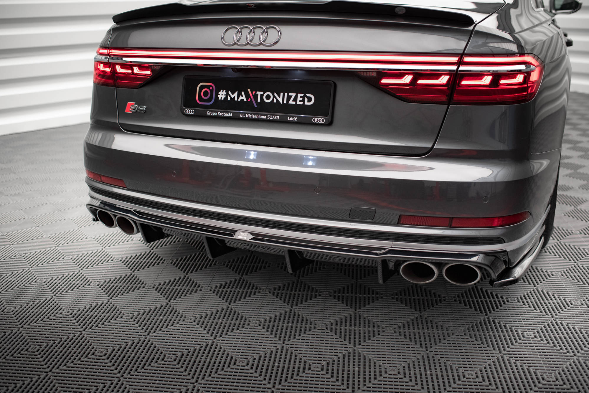 Rear Valance Audi S8 D5