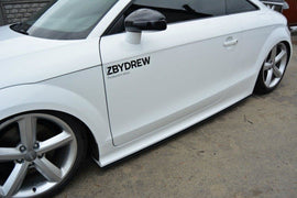 RACING SIDE SKIRTS DIFFUSERS AUDI TT MK2 RS - 0