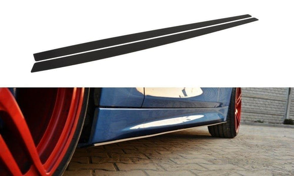 RACING SIDE SKIRTS DIFFUSERS for BMW 4 Coupe / Gran Coupe / Cabrio M-Pack F32 / F36 / F33