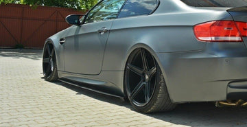 RACING SIDE SKIRTS DIFFUSERS BMW M3 E92 / E93 (PREFACE MODEL) - 0